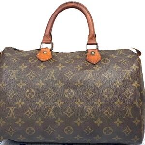 Louis Vuitton Monogram Speedy 30 M41526 Boston Bag